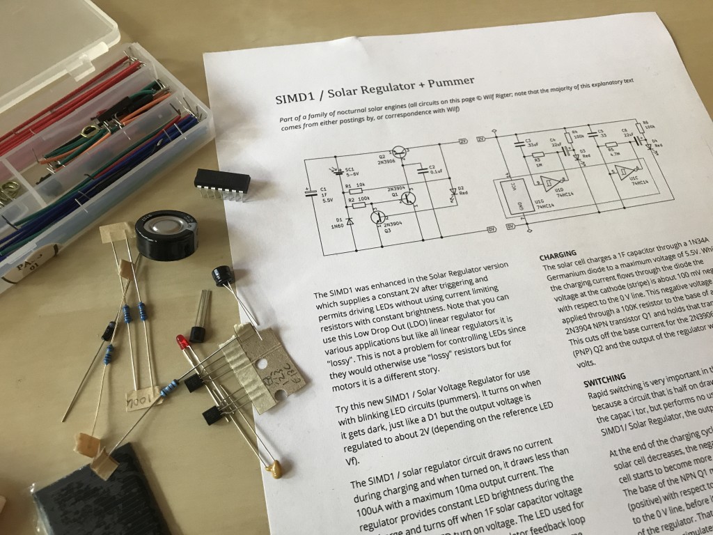 Pummer schematic and parts